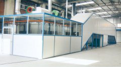 Spray booth and baking oven
