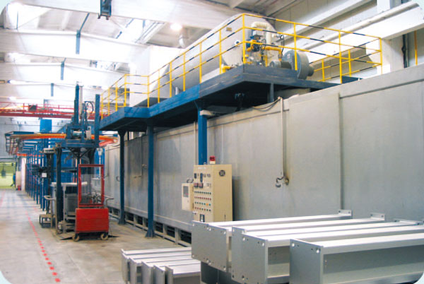 Xi'an High Voltage Switchgear Factory Dacromet equipment